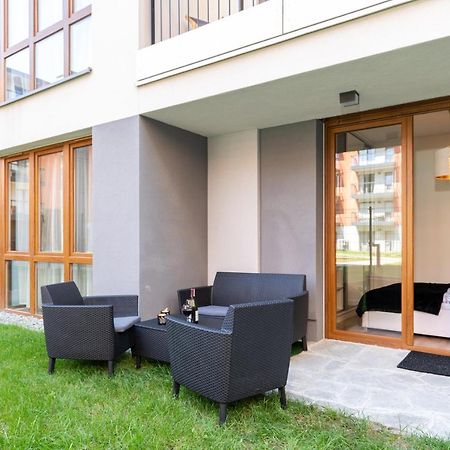 New Apartment, Private Patio Краков Экстерьер фото